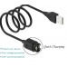 Compatible with Vivoactive 3 Charger Replacement USB Data Sync Charging Cable Wire for Garmin Vivoactive 3 Smart Watch, Black (Charger)