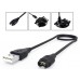 Compatible with Vivoactive 3 Charger Replacement USB Data Sync Charging Cable Wire for Garmin Vivoactive 3 Smart Watch, Black (Charger)