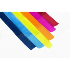 60 x Colorful Reusable Velcro Cable Ties, 0.78 Inches x 7.3 Inches Long