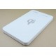 Wireless Cell Phone Charger - Qi Certified Wireless Charger - Charging Qi-Enabled Phones - White