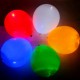 Flashing Light UP LED 5 Balloons Night Glow Disco Party Multi Color