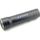Multifunctional Bike Bicycle Led Flashlight Torch with Whistle Mp3 Player Speaker Micro SD Black