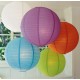 Set of 10 Indoor-outdoor Hand made Round Style Party/Wedding Decoration Chinese Paper Lanterns/lamps 8" Diameter