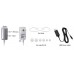 Gray Mini Wireless Bluetooth Earbuds Stereo Headphones Headsets Microphone for Iphone 4S 5 5C 5S, Ipad 2 3 4 New iPad, Ipod, Android, Samsung Galaxy, Smart Phones Bluetooth Devices-IN