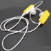 Yellow Mini Wireless Bluetooth Earbuds Stereo Headphones Headsets Microphone for Iphone 4S 5 5C 5S, Ipad 2 3 4 New iPad, Ipod, Android, Samsung Galaxy, Smart Phones Bluetooth Devices-IN