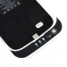 3500mAh External Backup Battery Charger Case Cover For Samsung Galaxy S4 i9500