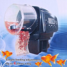 Mini shape Digital LCD Automatic Aquarium Tank Fish Food Feeder Timer Feeding