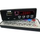 Car Digital red LED 12v mp3 decoder board FM Radio usb sd AUX+Remote Controller