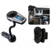 Car Handsfree Bluetooth Voice Prompts MP3 FM Transmitter For iPhone4S 5 GalaxyS4