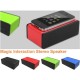 Portable Mini Wireless Magic iPhone Speakers Mutual Electromagnetic Induction Amplifier Speakers for iPhone 5s 5 4s HTC Samsung and all other phones & digital media device, built-in lithium polymer battery gives up to 30 hours of play time - 6 Colors
