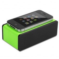 Green Portable Mini Wireless Magic iPhone Speakers Mutual Electromagnetic Induction Amplifier Speakers