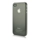 Clear Black Air Jacket Set For iPhone 4/4S (2 Screen Protectors (1 Crystal Clear, 1 Anti Glare))