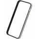 Black Silver Slim Frame Flat Bumper Set For iPhone 5S & 5 (2 Screen Protectors (1 Crystal Clear, 1 Anti Glare)+1 Back Protector) Japanese Import
