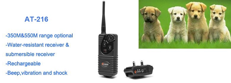 AT-216 Electronic training shock collar for 2dogs